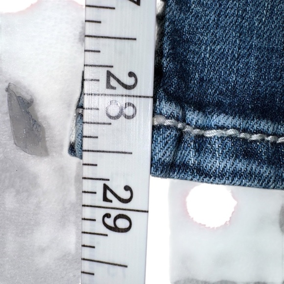 Miss Me Denim Jeans Women SZ 26X28 Plus Blue Low Rise Bootcut - Picture 12 of 13